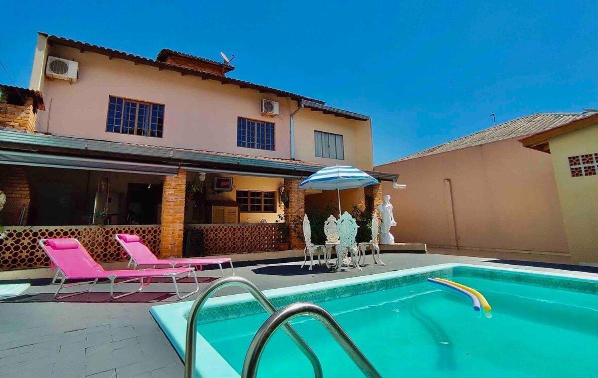 Вилла Casa Com Piscina Proximo Atrativos/ Wifi/ Garagem Фос-ду-Игуасу Экстерьер фото
